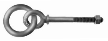 5/16" X 2-1/4" *SHLDR* RINGBOLT GALV SHLDR NUT